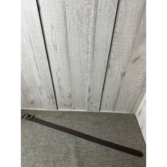 Brown & Black Reversible Belt Tan Dyed Manmade Materials Tandy Brands XS - Picture 2 of 7